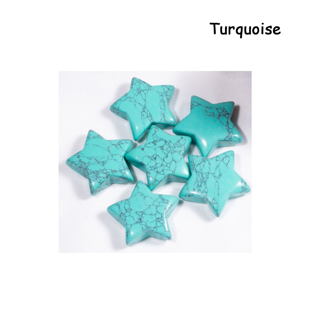 Pentagram Statue Rose Quartz Amethyst Healing Crystal