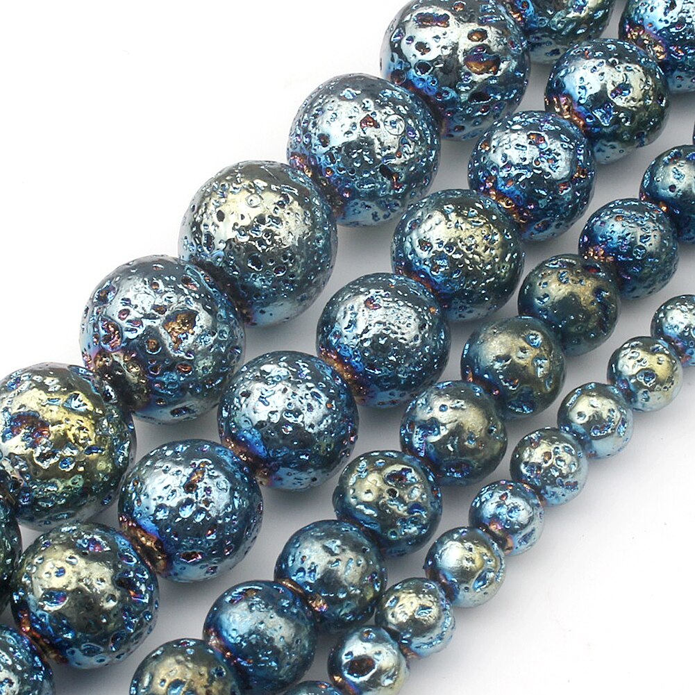 Blue Style Natural Stone Turquoises Agates Jades Lapis
