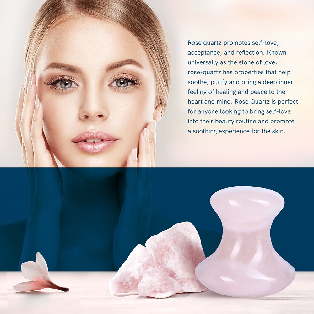 Miss Sally 2Pcs Natural Mushroom Jade Roller