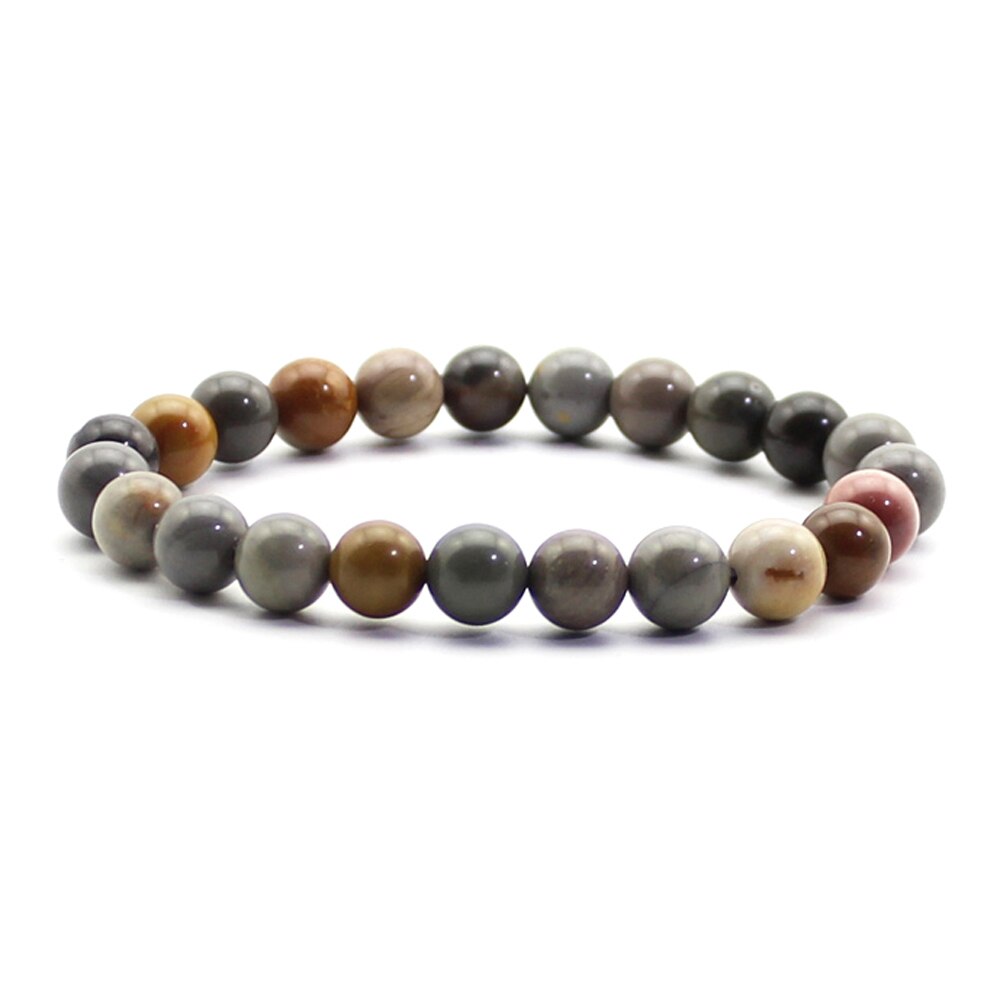 Women Men Natural Stone Quartz Bracelets Tiger Eye