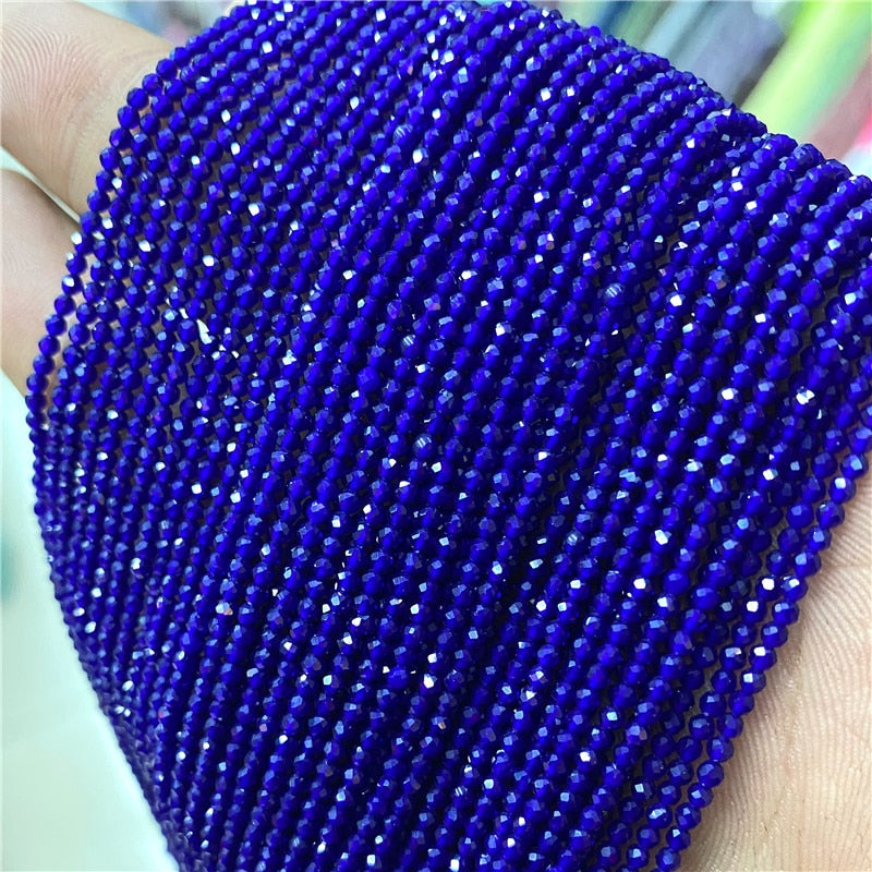 Natural Stone Beads Blue Quartzs Crystal Turquois