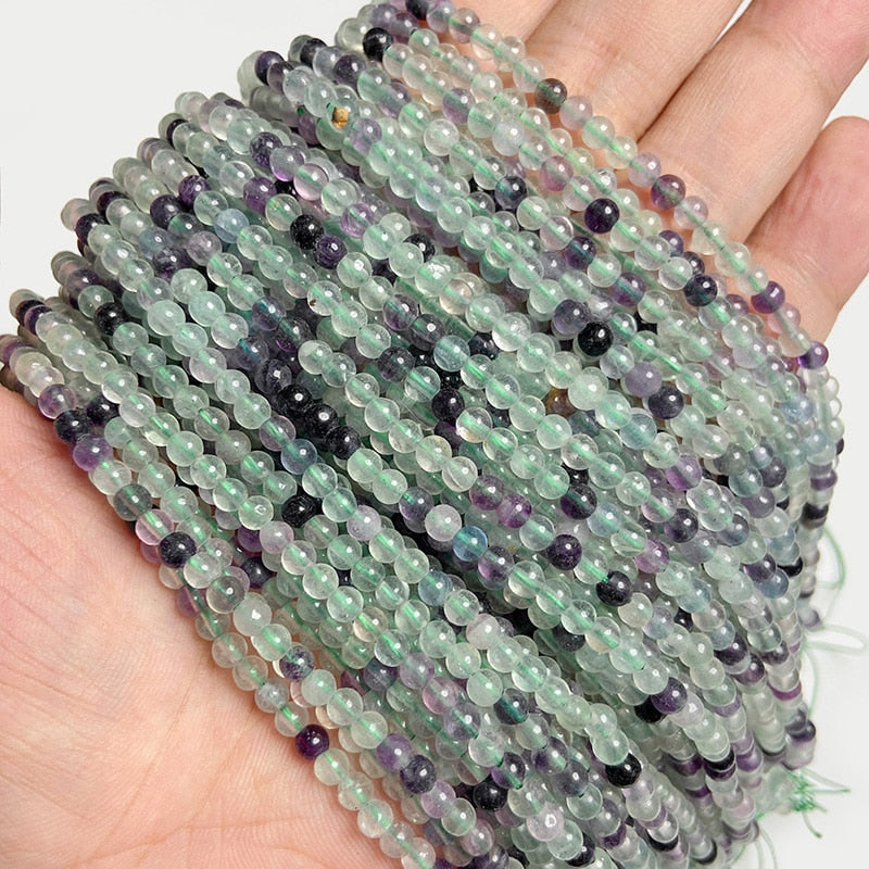 Natural Jades Agates Stone Beads Loose Isolation