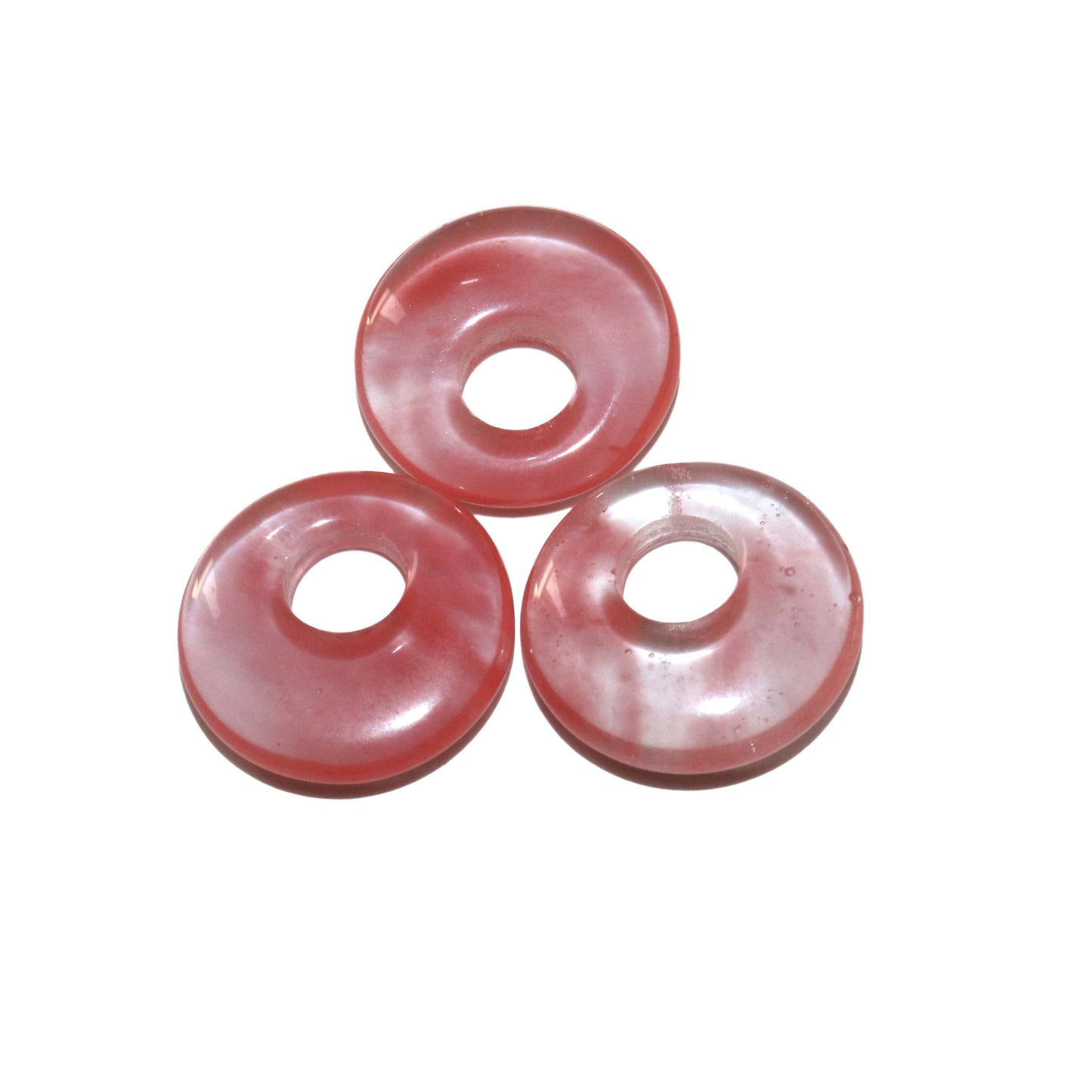 Natural Turquoises Agates Jades Crystal Stone Donut