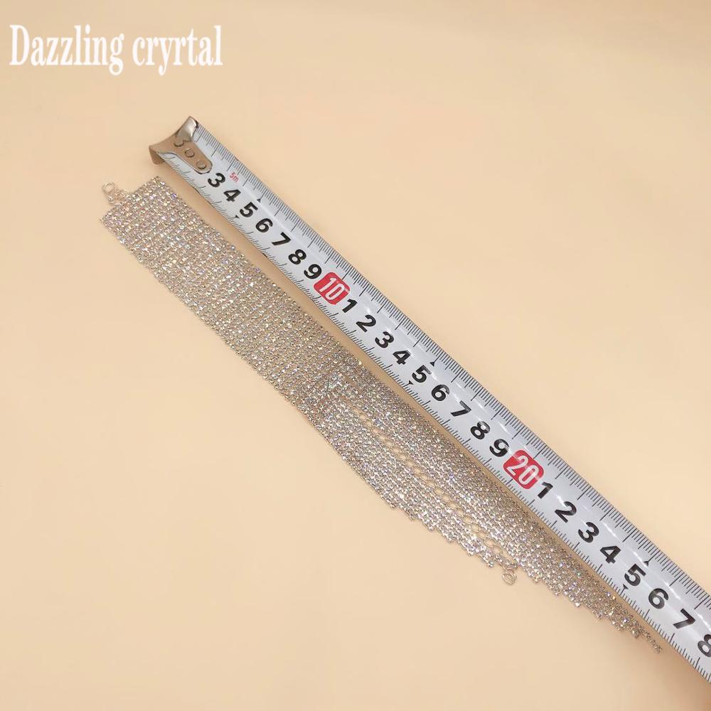 Long Tassel Rhinestone Bracelet Hand Jewelry