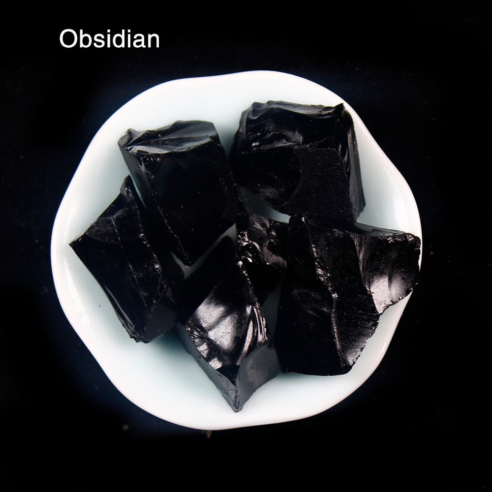 Irregular Crystal Quartz Rock Healing Ore Ornament