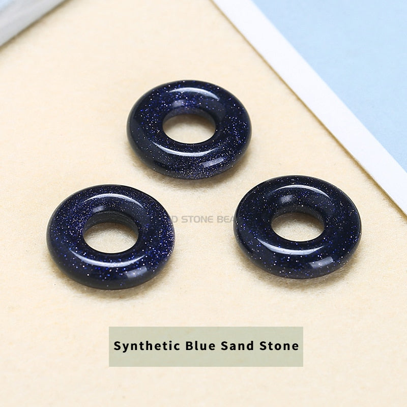 Big Hole Beads for Jewelry Making Natural Stone