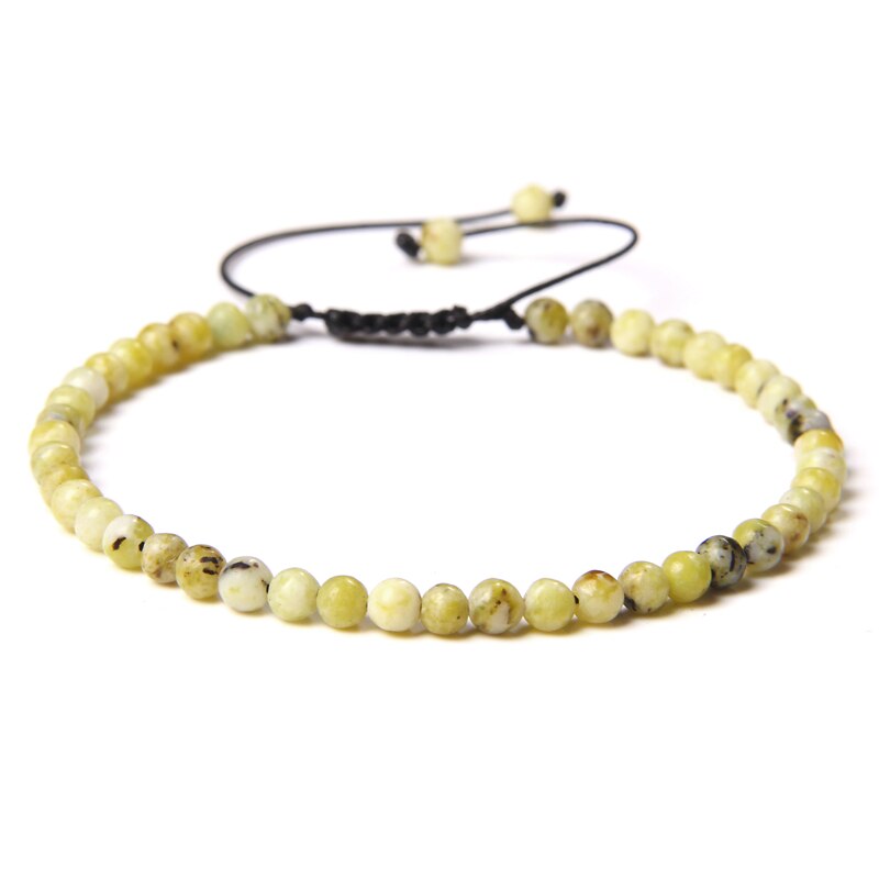 Vintage Natural Stone Bracelet Men Chakras Beads