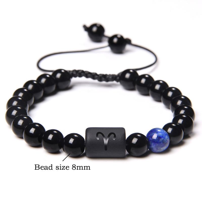 12 Zodiac Signs Constellation Couples Bracelet