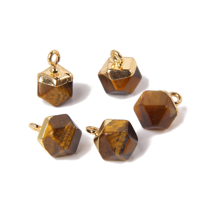 Stone Crystal Pendant For Earrings Necklace Charm