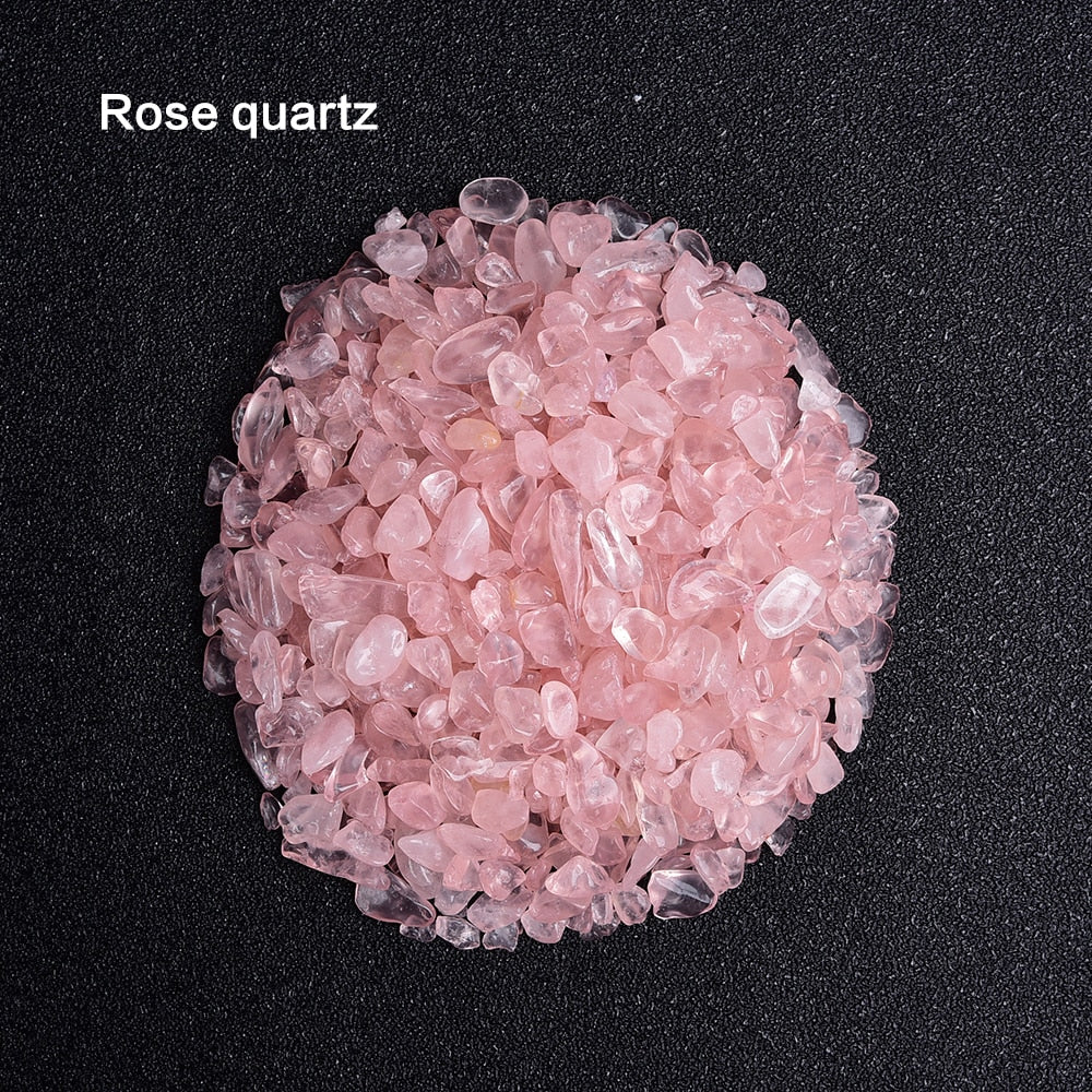 50g Natural Irregular Crystal Quartz Rock Tumbled
