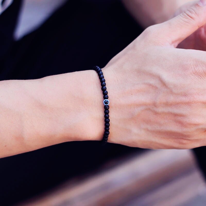 Minimalist Evil Eye Bracelet Men Female Charm