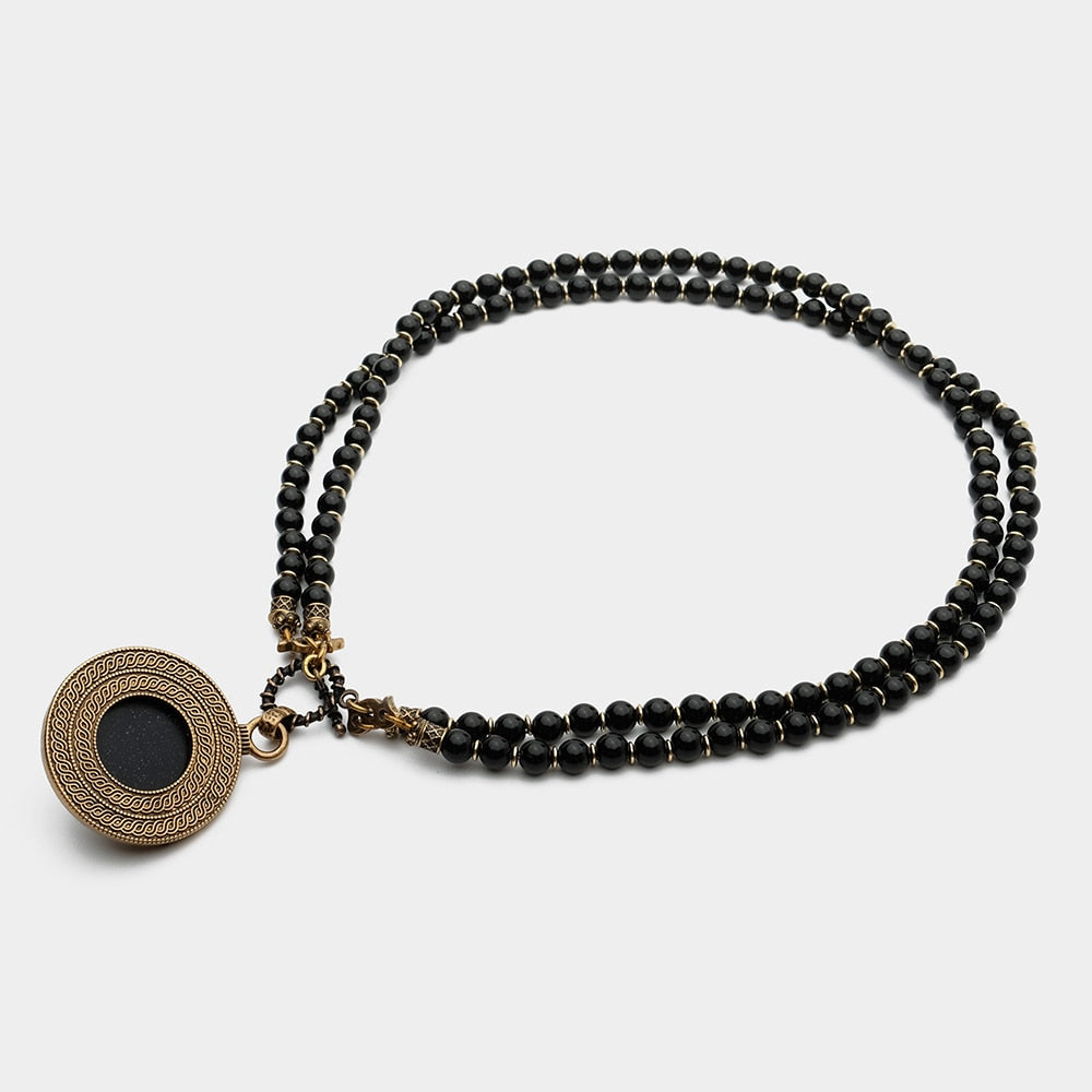 Vintage Design Natural Agate Stone Beads