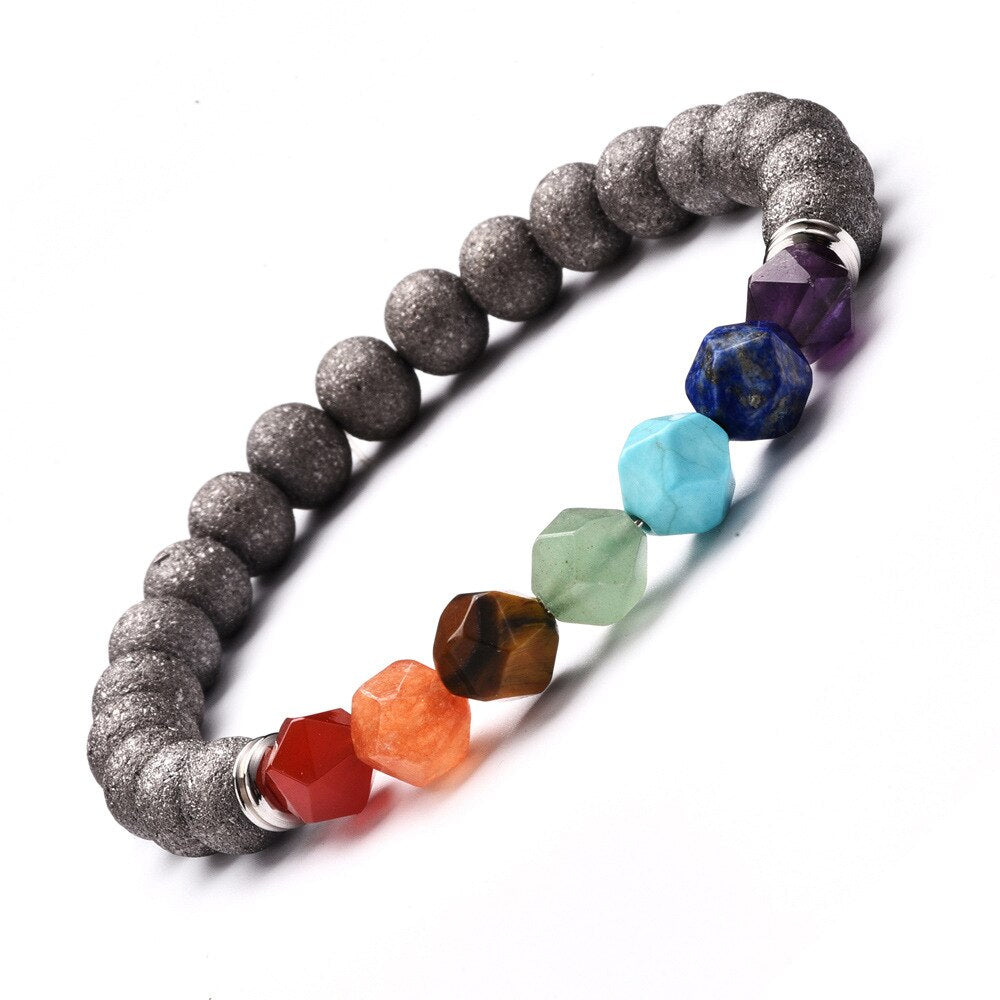 Men Bracelet for Men Women Natural Stone Beaded