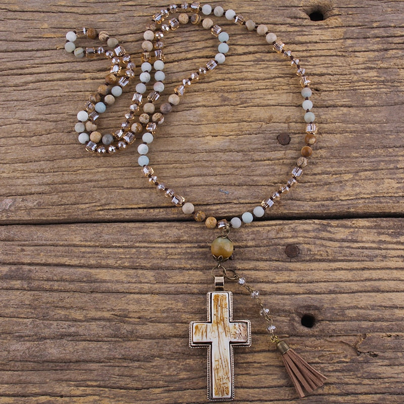 Bohemian Jewelry Accessory Multi Natural Stones