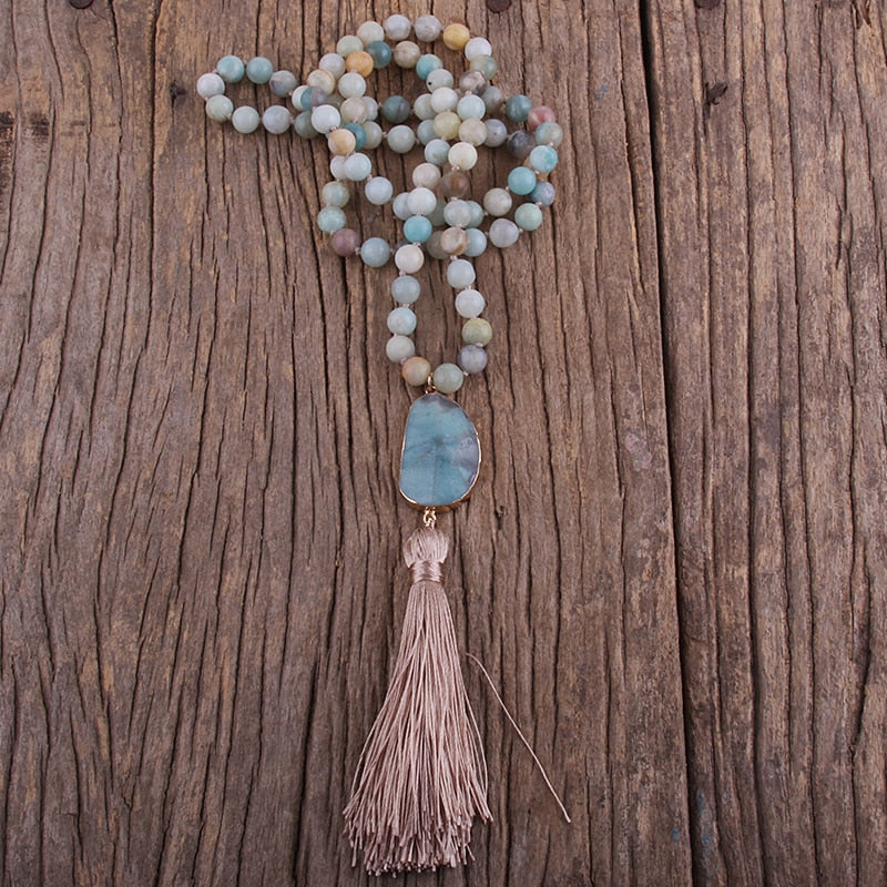 Fashion Bohemian Tribal Jewelry Natural Stones