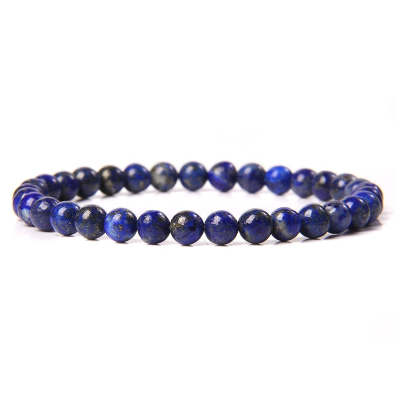 Blue Lapis Tiger Eye Agates Buddha Bracelets