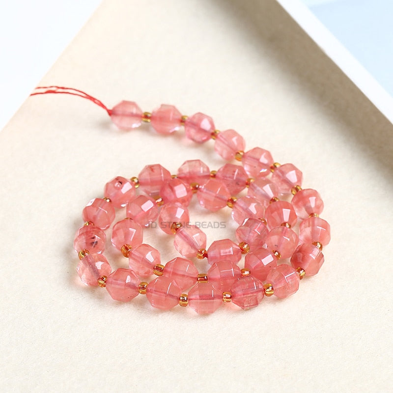 Red Crystal Agates Amethysts Turquoises Beads