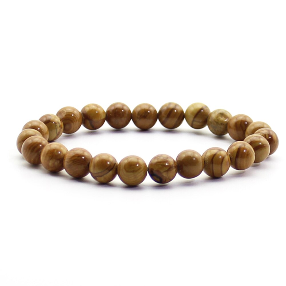 Women Men Natural Stone Quartz Bracelets Tiger Eye