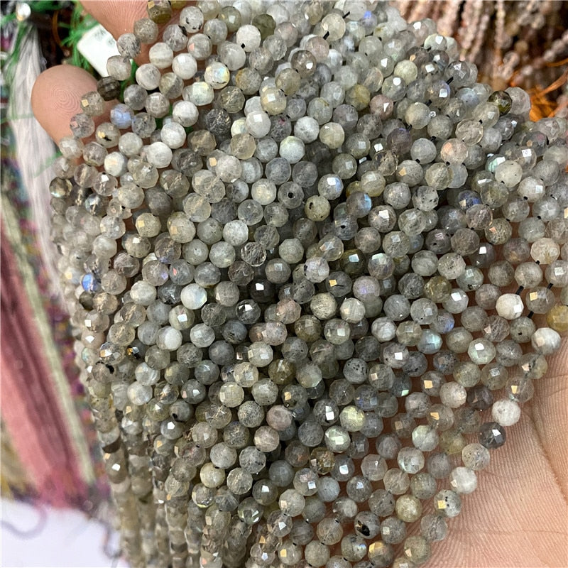 Natural Stone Beads Blue Quartzs Crystal Turquois