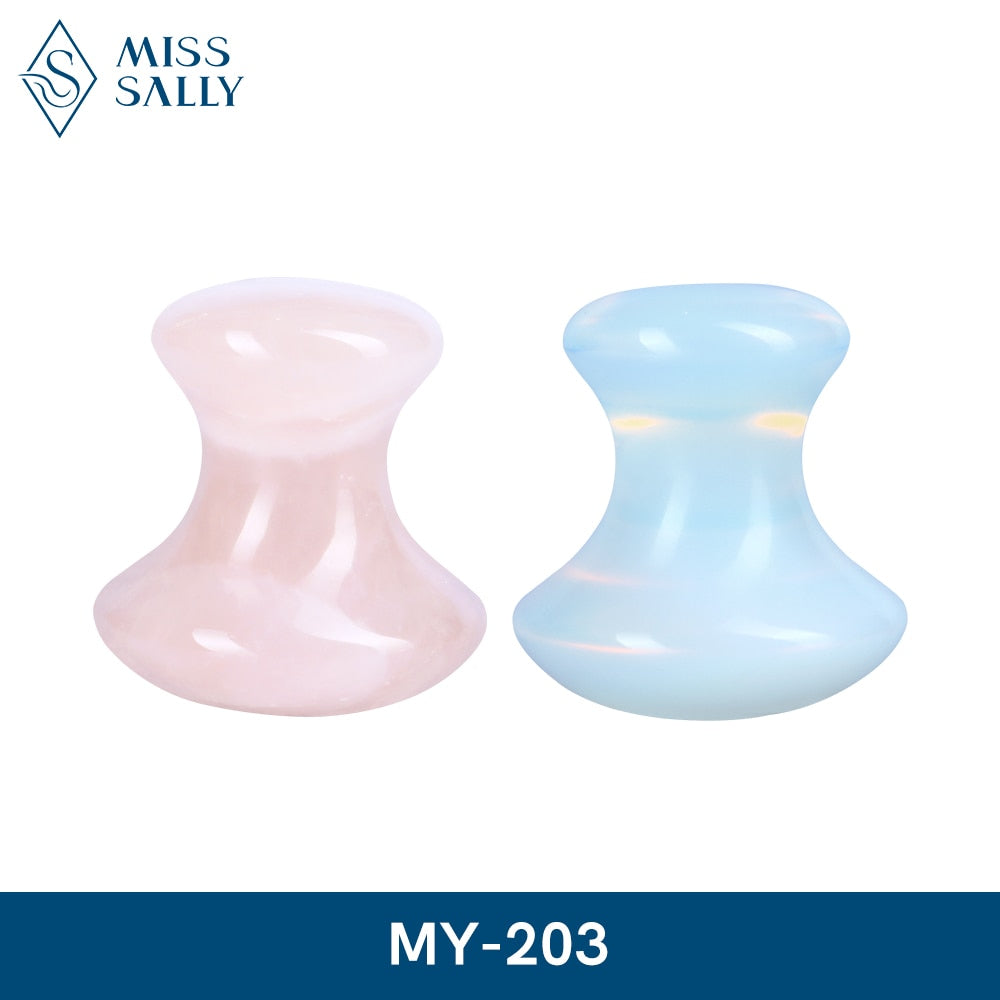 Miss Sally 2Pcs Natural Mushroom Jade Roller