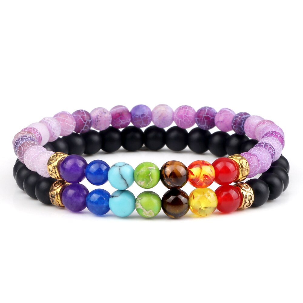 Balance Buddha Reiki Prayer Tiger Eyes Black Beads
