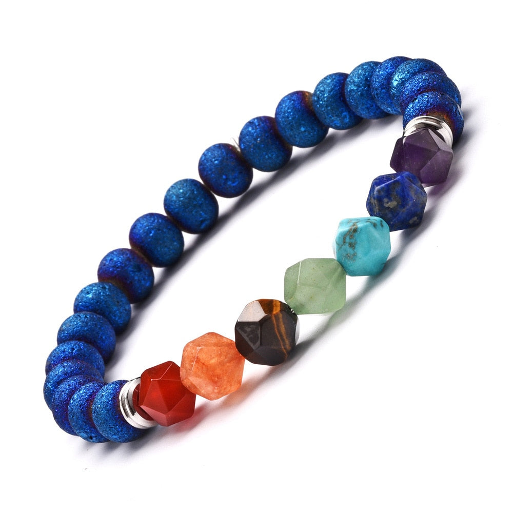 Men Bracelet for Men Women Natural Stone Beaded