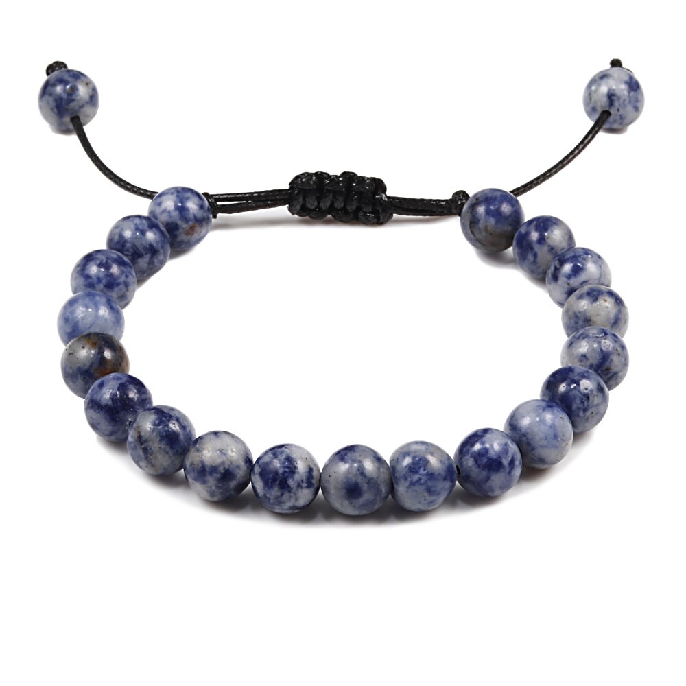 Adjustable Tiger Eye Beads Bracelets Red Energy