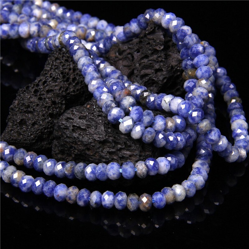 Green Jades Stone Beads Rondelle Flat Loose