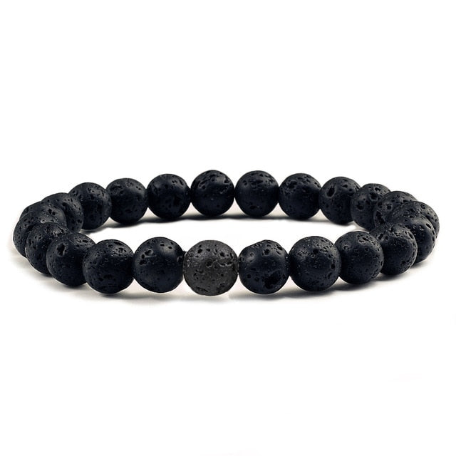 Natural Stone Beads Tiger Eye Bracelet
