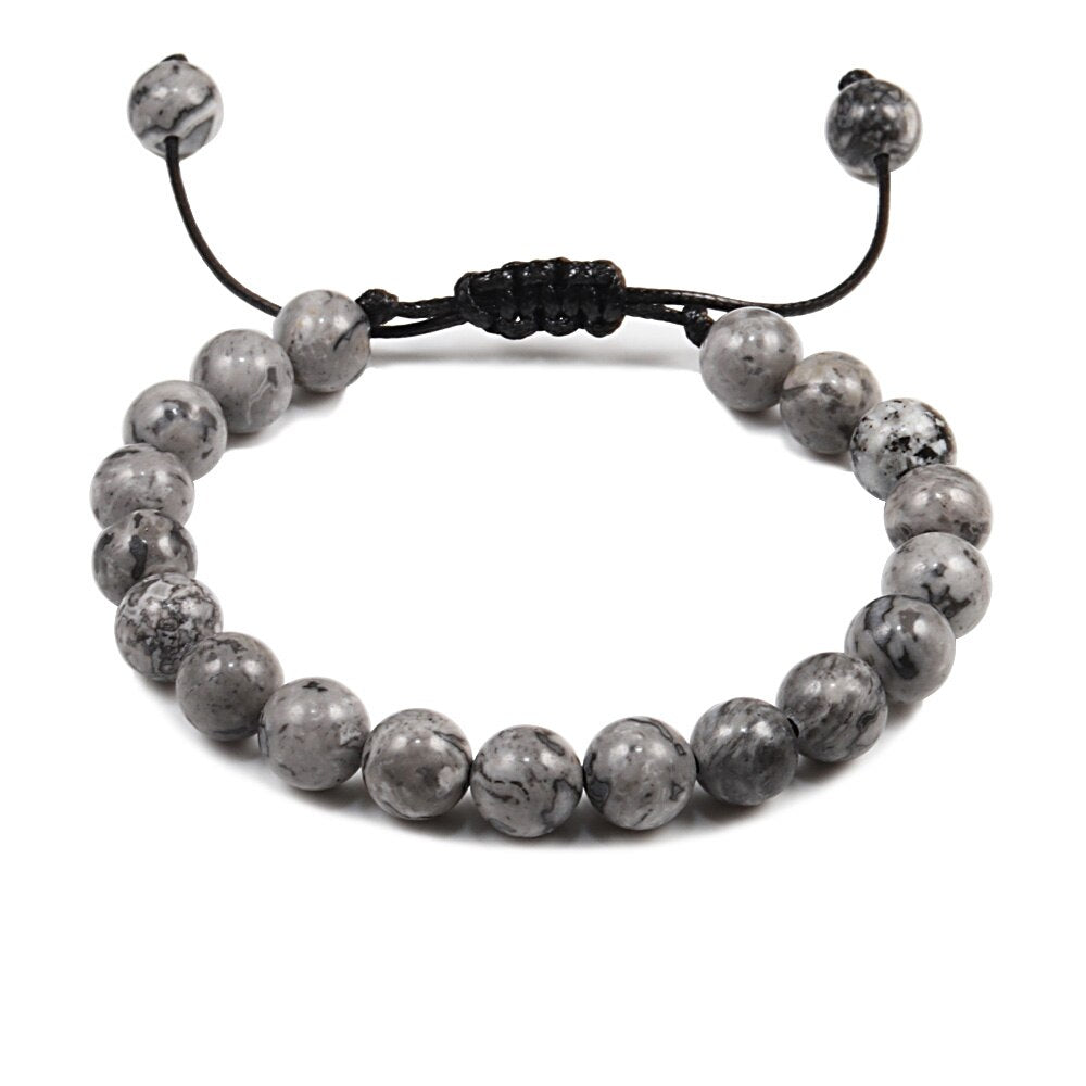 Adjustable Tiger Eye Beads Bracelets Red Energy