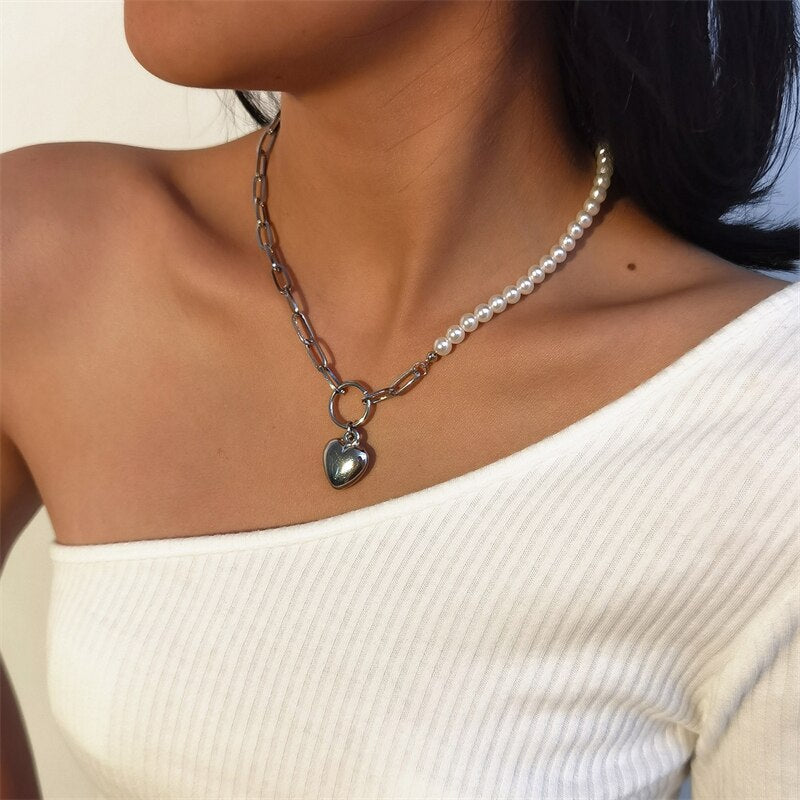 Bohemian Shell Necklace For Women Elegant Pearl