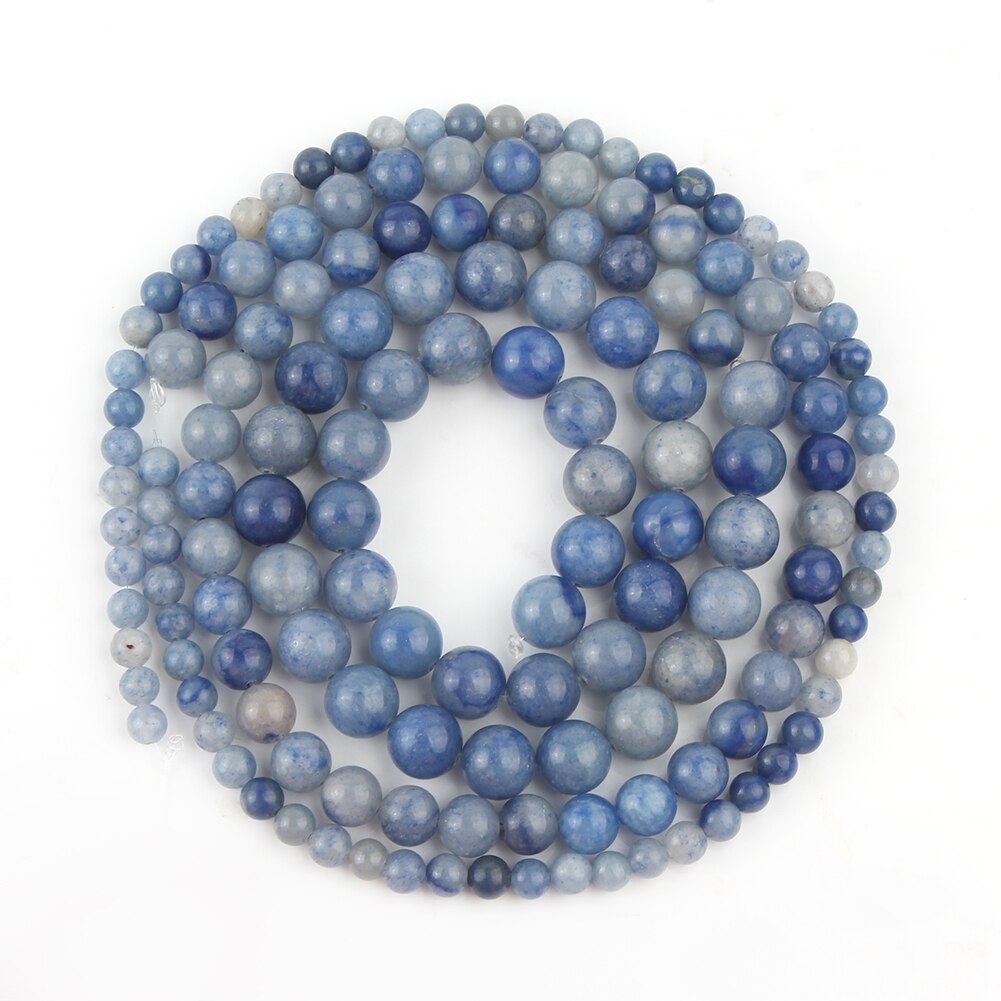 Natural Green Aventurine Jades Round Loose Stone