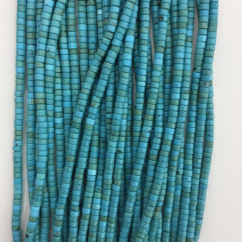 Green Imperial Jasper Turquoise Disc Round Heishi Beads