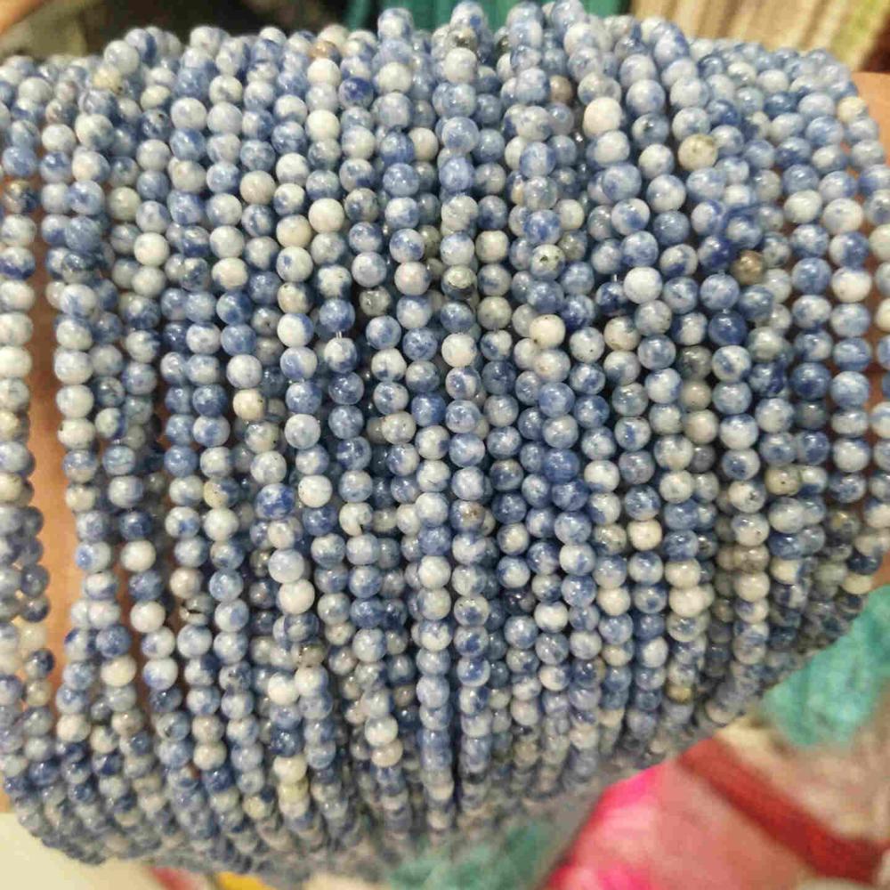 Natural Stone 2MM 3MM Round Beads Tourmaline