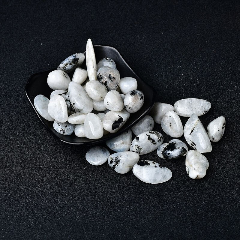 Natural Moonstone Crystal Quartz Gravel