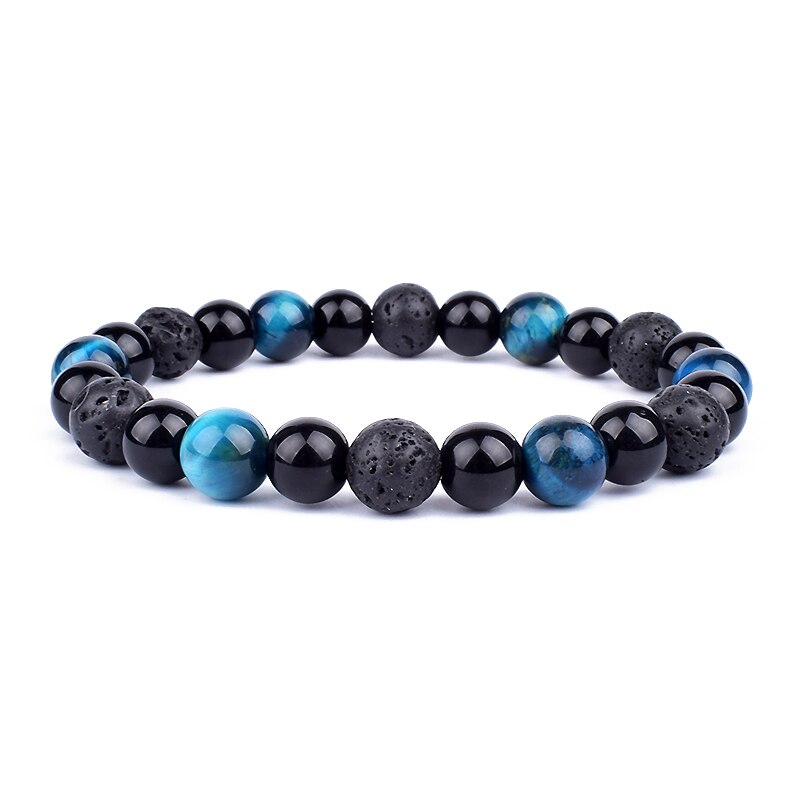 Tiger Eye Obsidian Hematite Beads Bracelets Magnetic