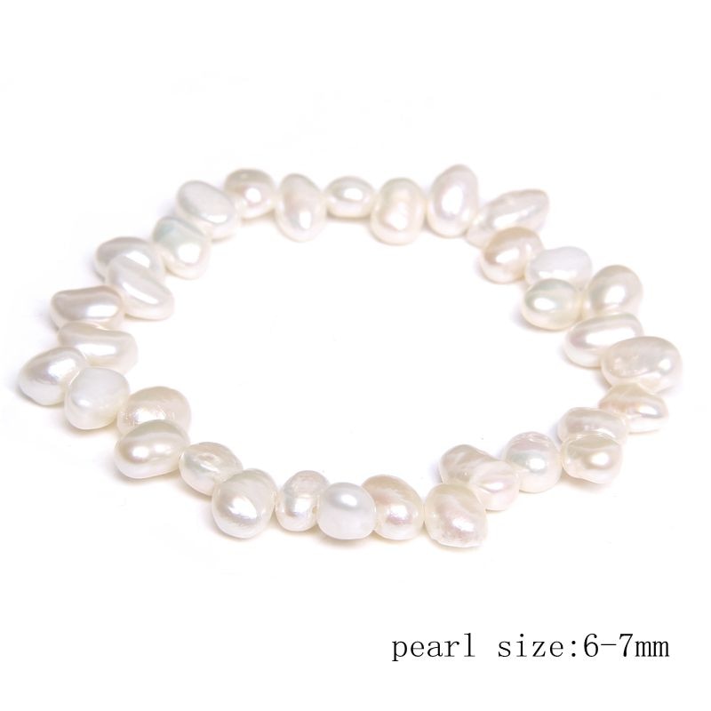 Freshwater Pearl Bracelets Elegant Baroque Pearls