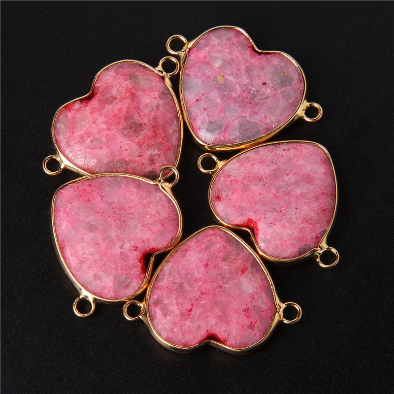 New Arrival Natural Stone Crystal Pendant Charm