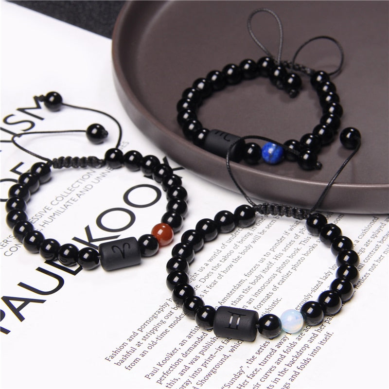 12 Zodiac Signs Constellation Couples Bracelet