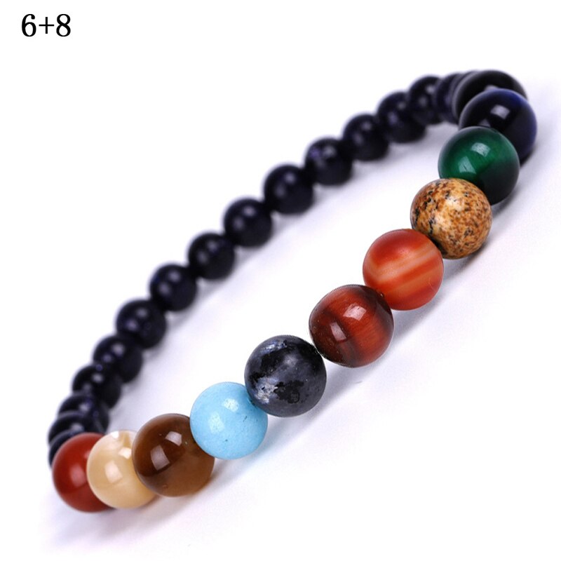 Men Bracelet for Men Women Natural Stone Beaded