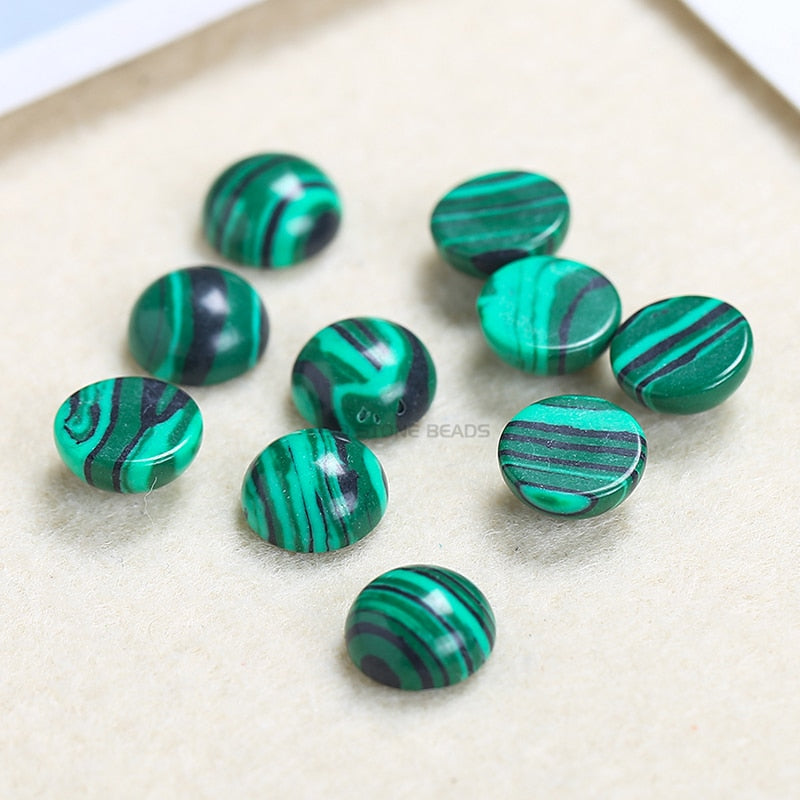 Flat Back Gemstone Mix Colors Natural Stone Cab