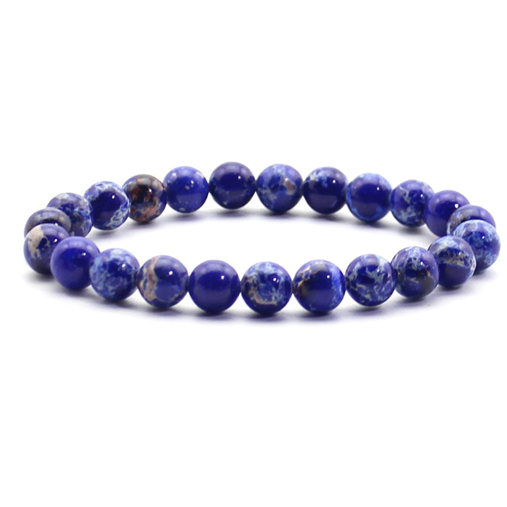 Women Men Natural Stone Quartz Bracelets Tiger Eye