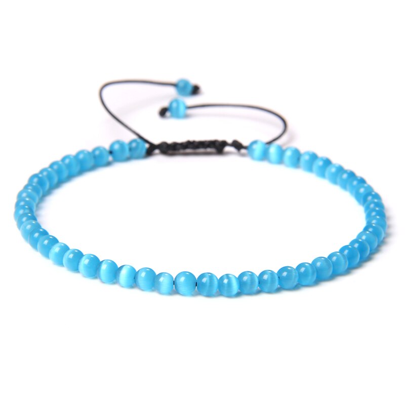 Handmade Natural Agates Jades Quartz Stone Beaded