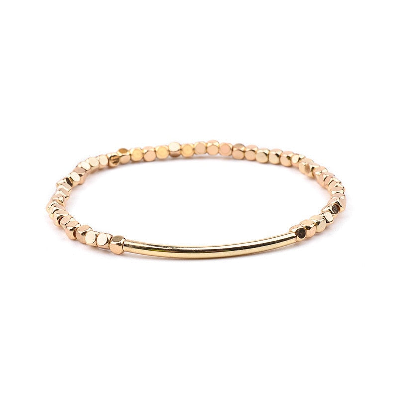 Natural Crystal Bracelets Delicate Beaded