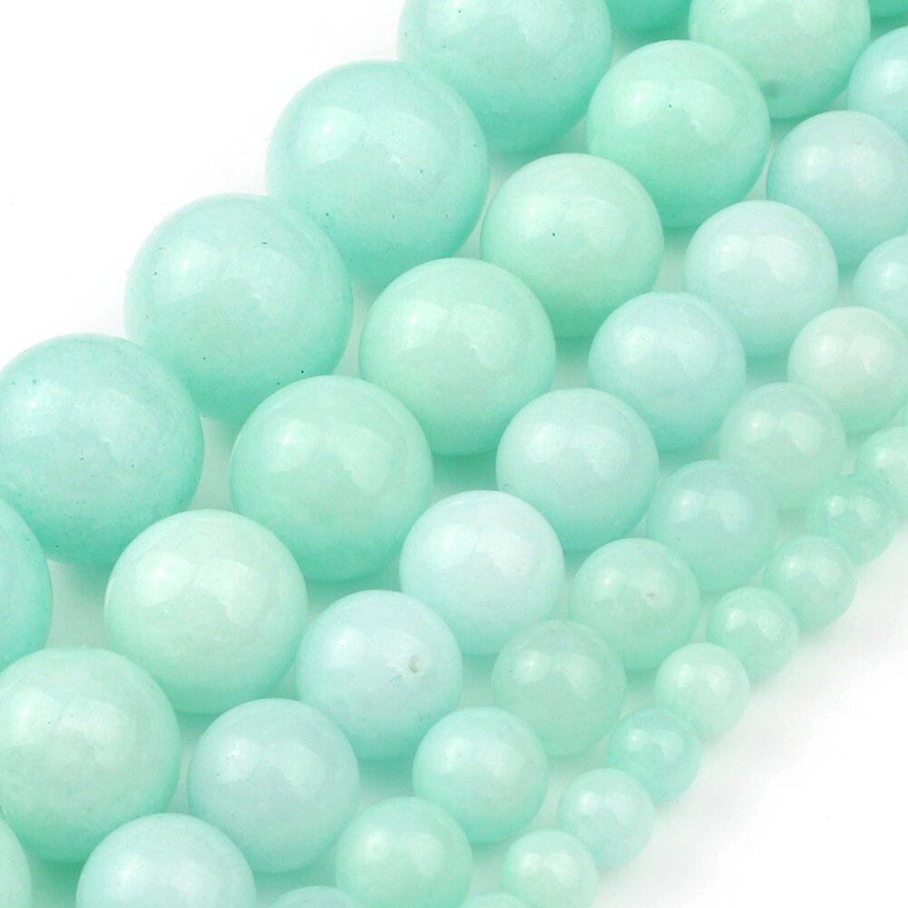 Blue Style Natural Stone Turquoises Agates Jades Lapis