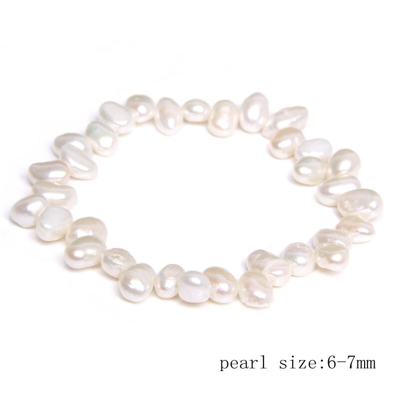 Natural Freshwater Pearl Bracelets For Charm Elegant