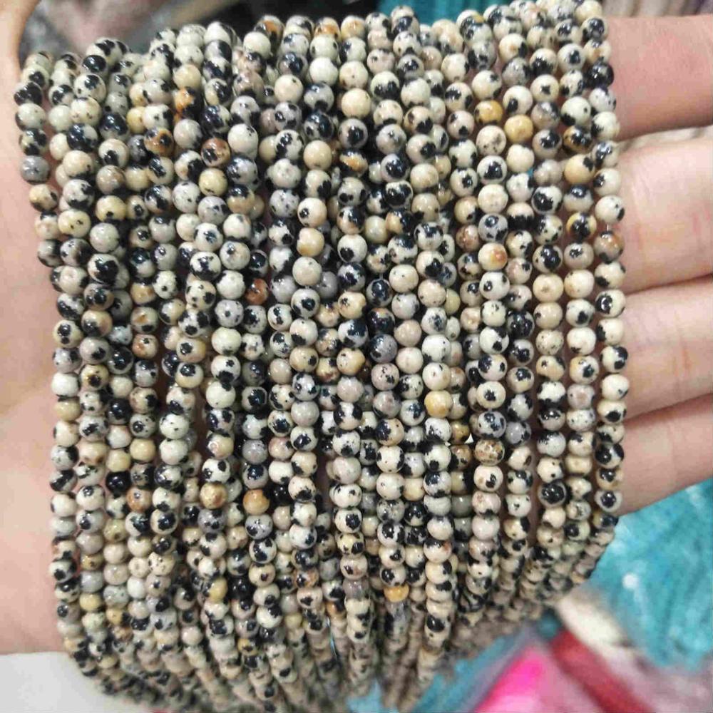Natural Stone 2MM 3MM Round Beads Tourmaline