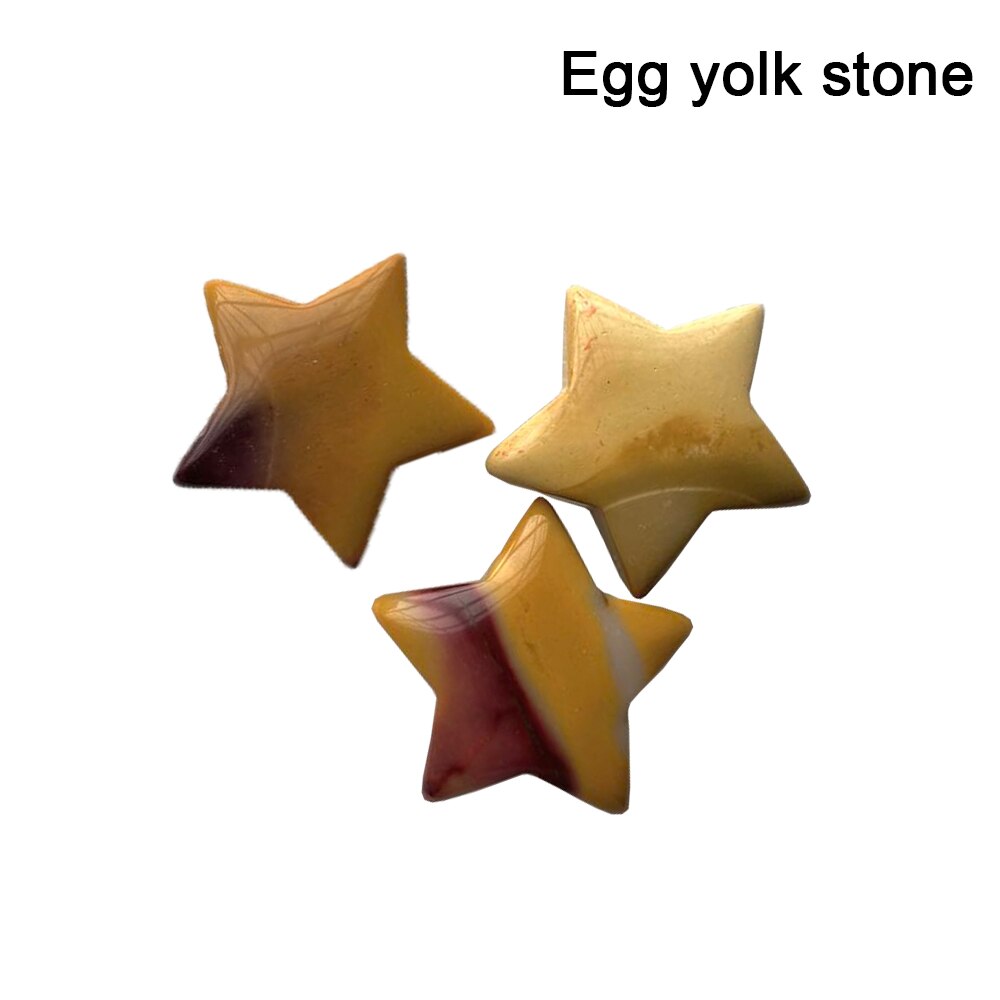 Pentagram Statue Rose Quartz Amethyst Healing Crystal