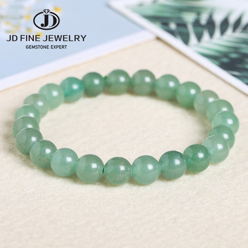 JD Yellow/Pink/Red Green Aventurine Women Bracelets