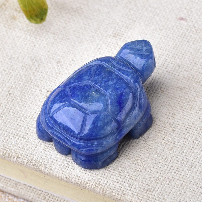Crystal Rose Quartz Tortoise Amethyst Opal Animals
